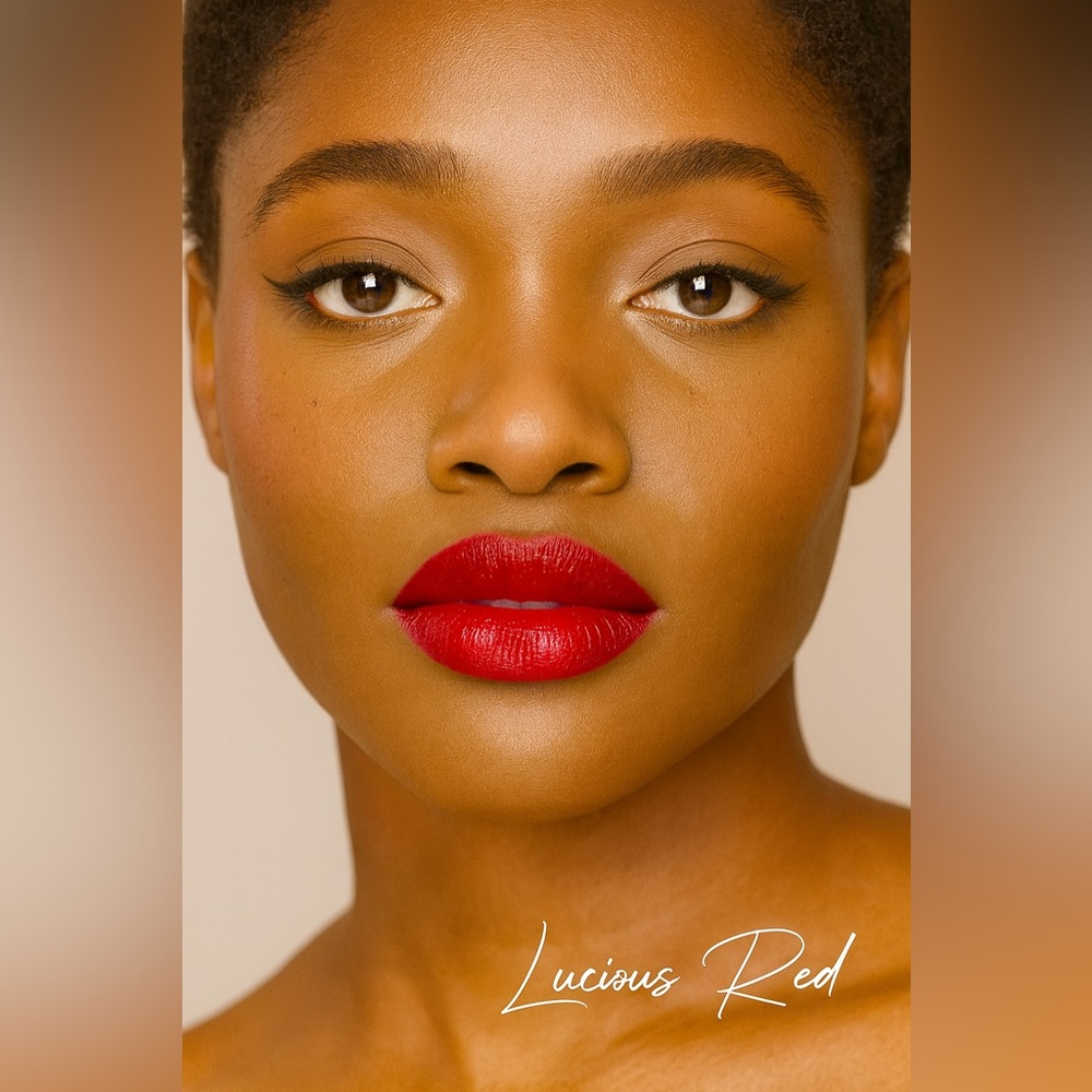 Luscious Red Lipstick